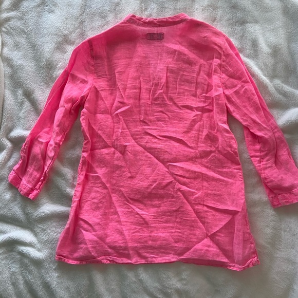 Vineyard Vines Linen Tunic Top - Picture 8 of 12